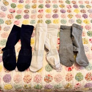 Lululemon Power Stride Crew Socks, size medium (3 pairs)